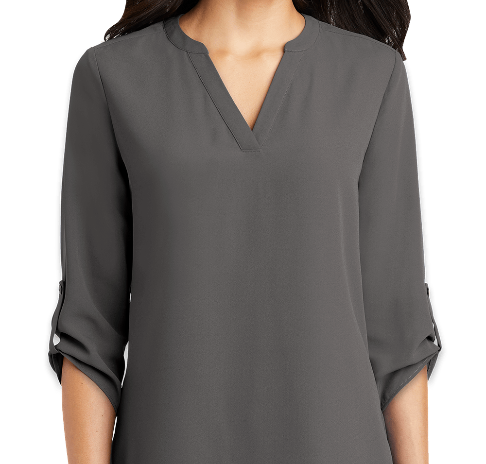 Port Authority Women's 3/4 Sleeve Tunic Blouse-default