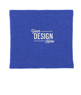 Customized Port Authority Fleece Neck Gaiter - Color: Royal