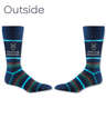 Business Crew Dress Socks