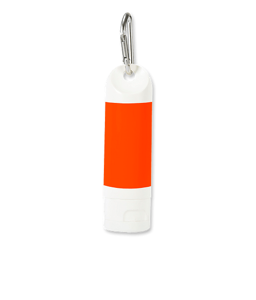 Full Color 2 oz. SPF 30 Sunscreen with Carabiner in Orange