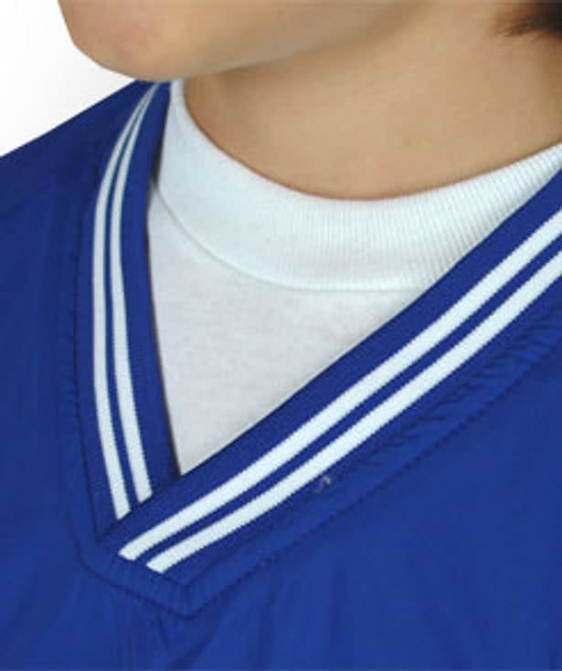 Sport-Tek Youth Tipped V-Neck Windshirt