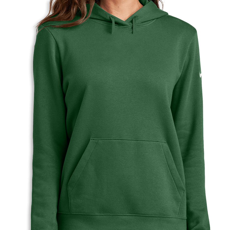 Nike Women's Club Fleece Sleeve Swoosh Pullover Hoodie-default