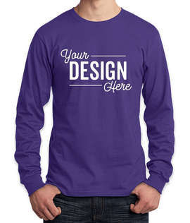 Canada - ATC Everyday Cotton Long Sleeve T-shirt - Color: Purple