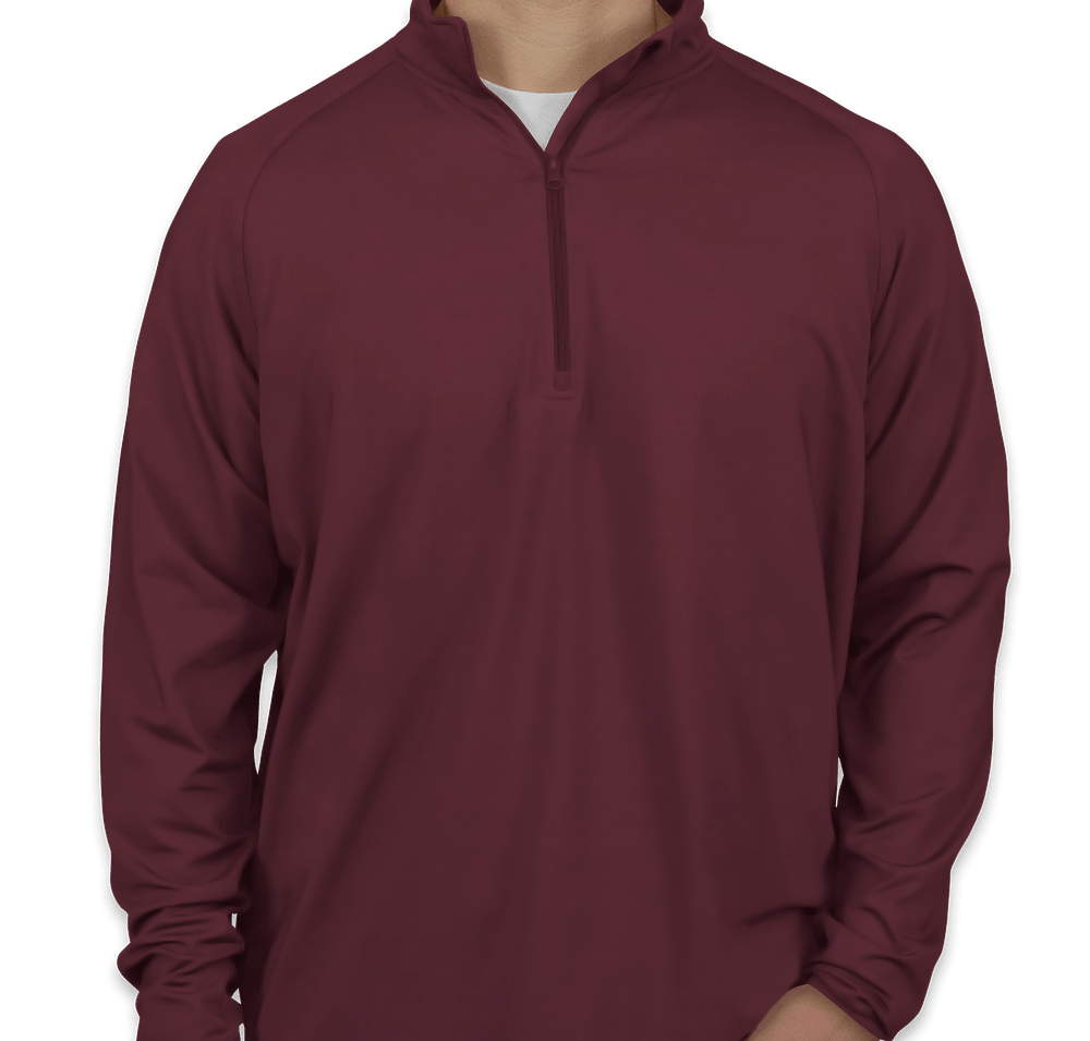 Sport-Tek Performance Quarter Zip Pullover - Printed-default