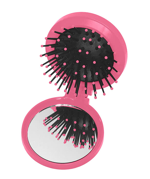 Full Color Brush and Mirror Compact