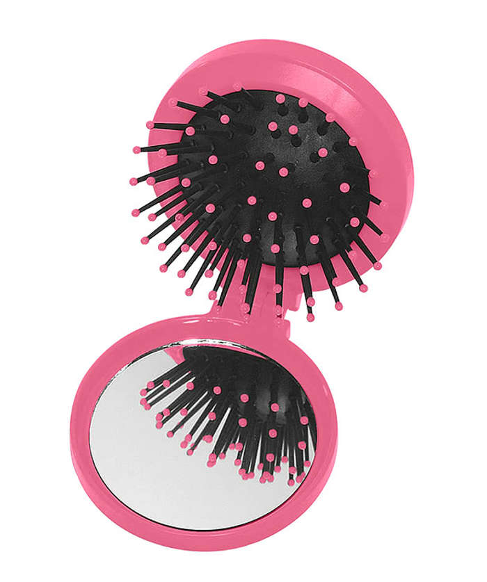 Full Color Brush and Mirror Compact