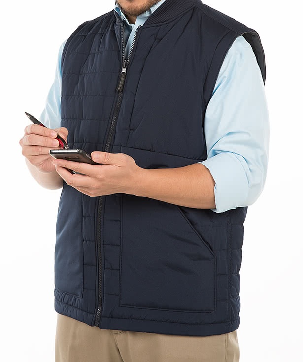 Harriton Puffer Reversible Vest