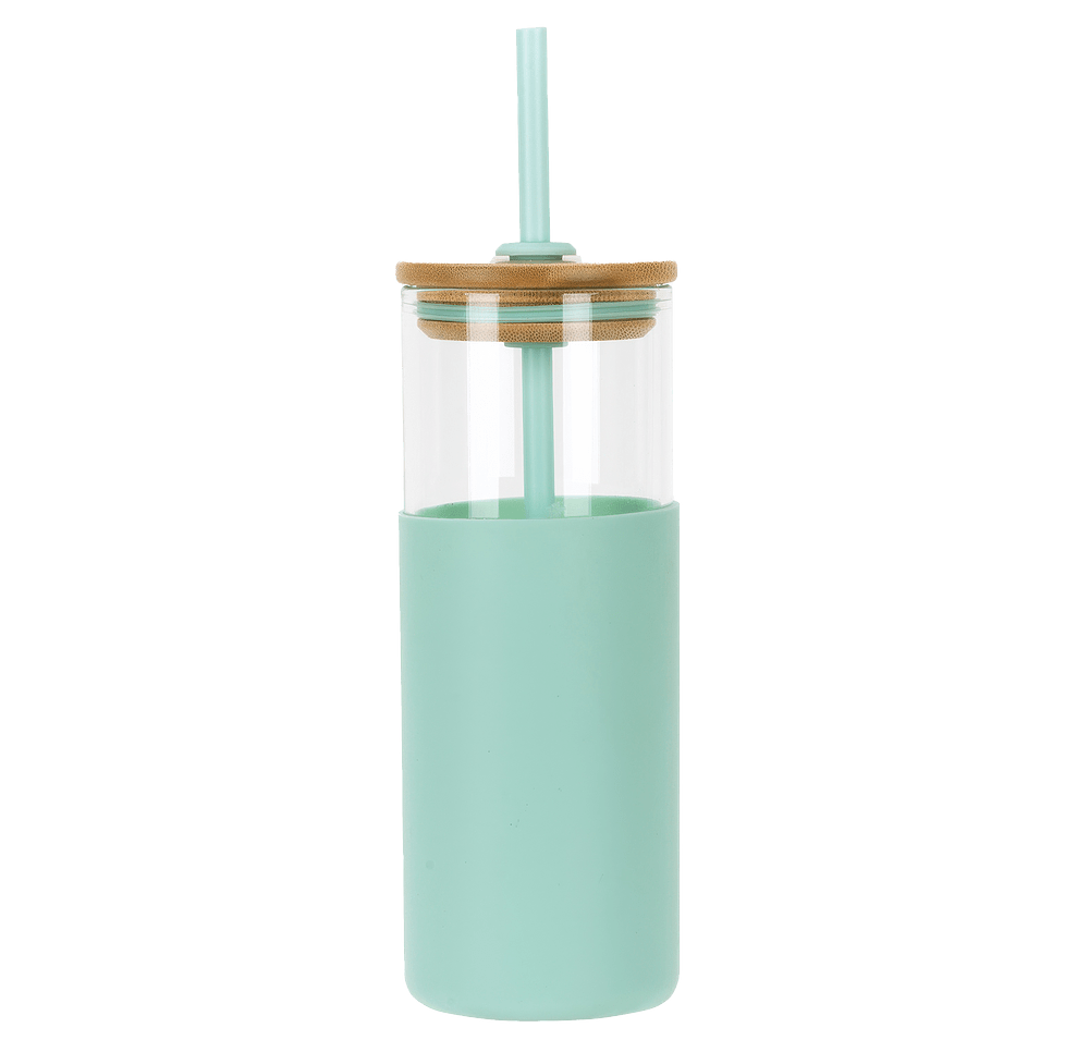 18 oz. Stirling Glass Tumbler with Straw-default