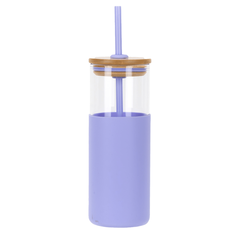 18 oz. Stirling Glass Tumbler with Straw-default