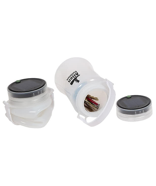 Foldable Waterproof Storage Container with Solar Light