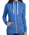 New Era Women's Sueded Lightweight Zip Hoodie