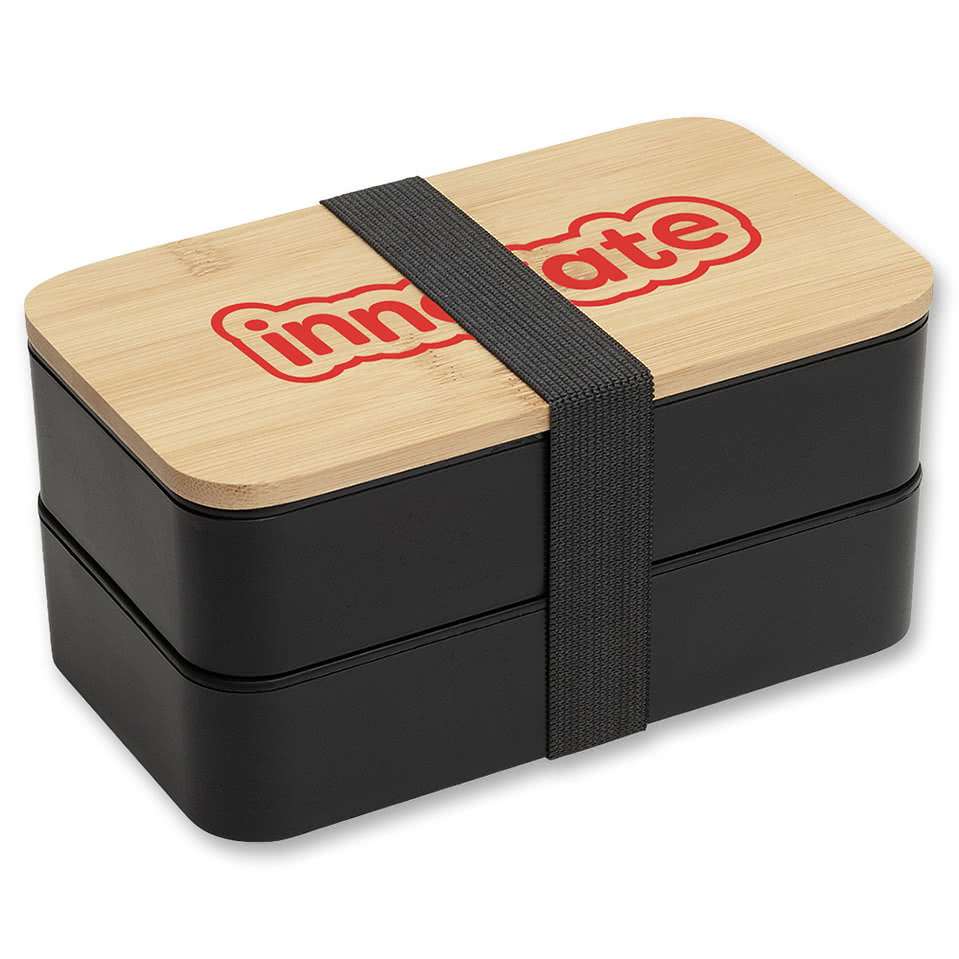 Bamboo Stackable Bento Box