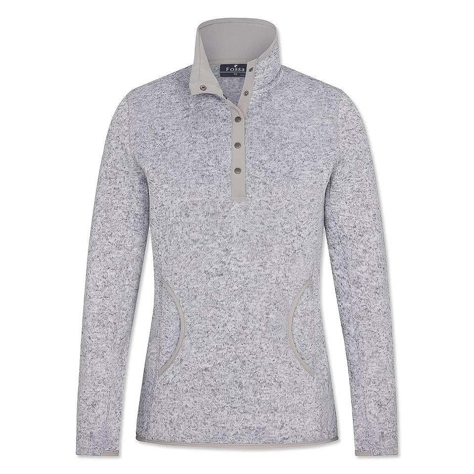 Fossa Apparel Women's Casa Sweater Fleece Snap Pullover