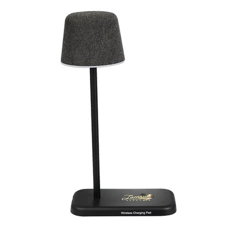 Full Color Sound Shine Desktop Lamp and Bluetooth Speaker in Black