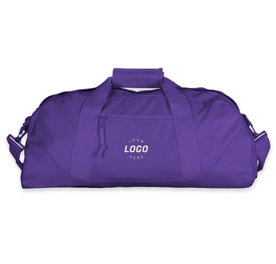 Liberty Bags Large Duffel Bag in Purple