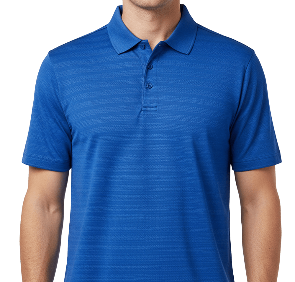 Russell Athletic Sideline Jacquard Stripe Performance Polo-default