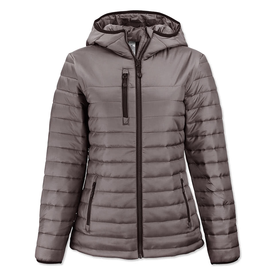 Clique by Cutter & Buck Women's Valhalla Recycled Full Zip Puffer Jacket