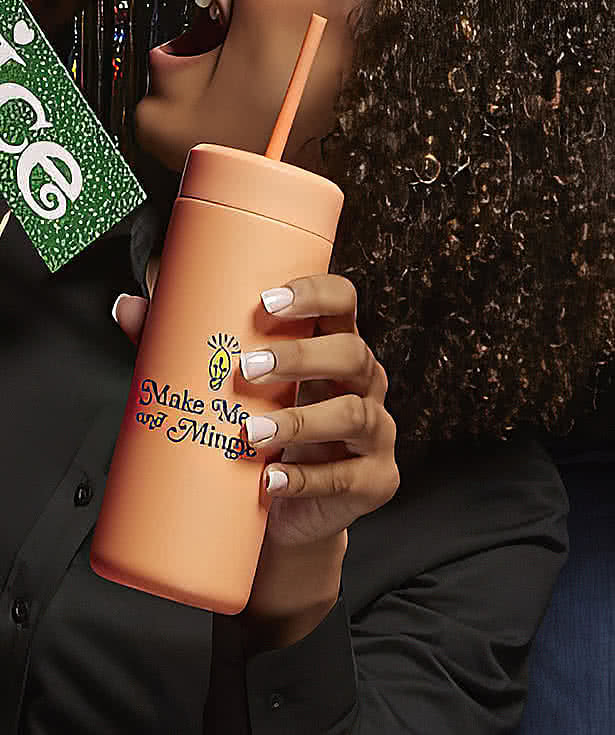 Full Color 20 oz. Sol Tonal Tumbler with Straw
