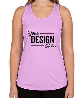 Augusta Women's Mesh Back Performance Racerback Tank - Color: Light Lavender
