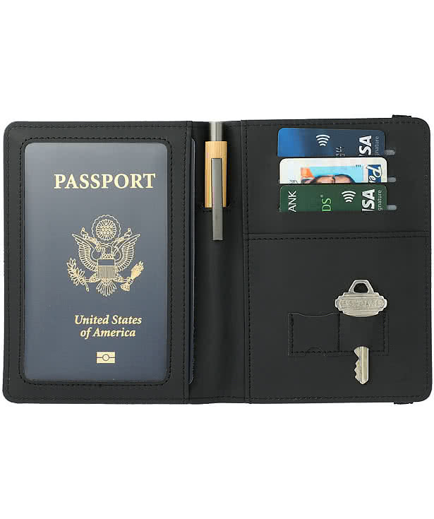Deluxe Recycled Passport Wallet