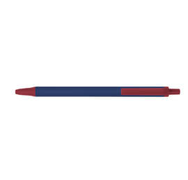 BIC Clic Stic Pen (black ink) - Color: Navy / Burgundy