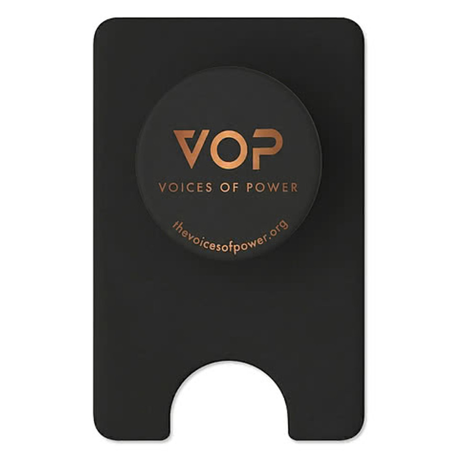 Full Color PopSockets® PopWallet Plus Lite in White