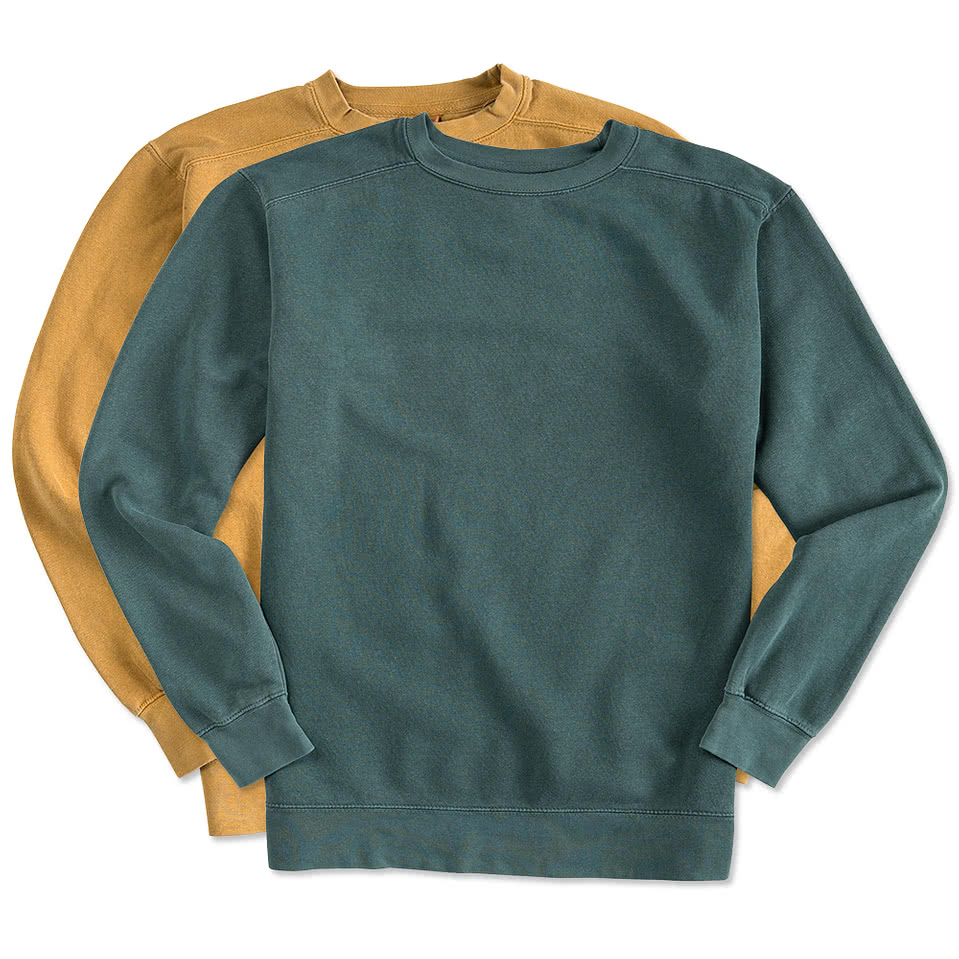 Custom Comfort Colors Crewneck Sweatshirt Design Crewneck