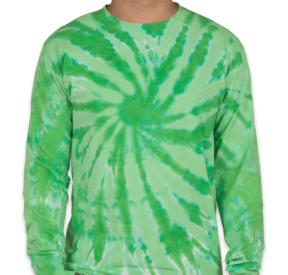 Port & Company Tie-Dye Long Sleeve T-shirt-default