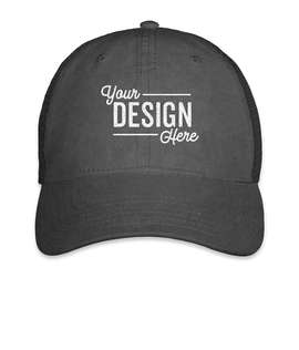 Otto Cap Comfy Fit Unstructured Trucker Hat - Color: Black
