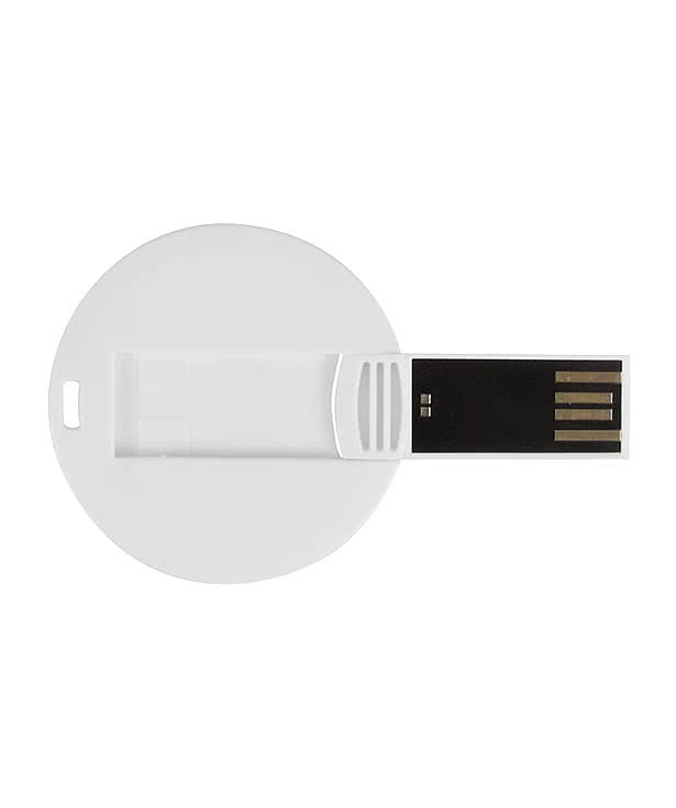 Full Color Round Laguna USB Flash Drive 4GB