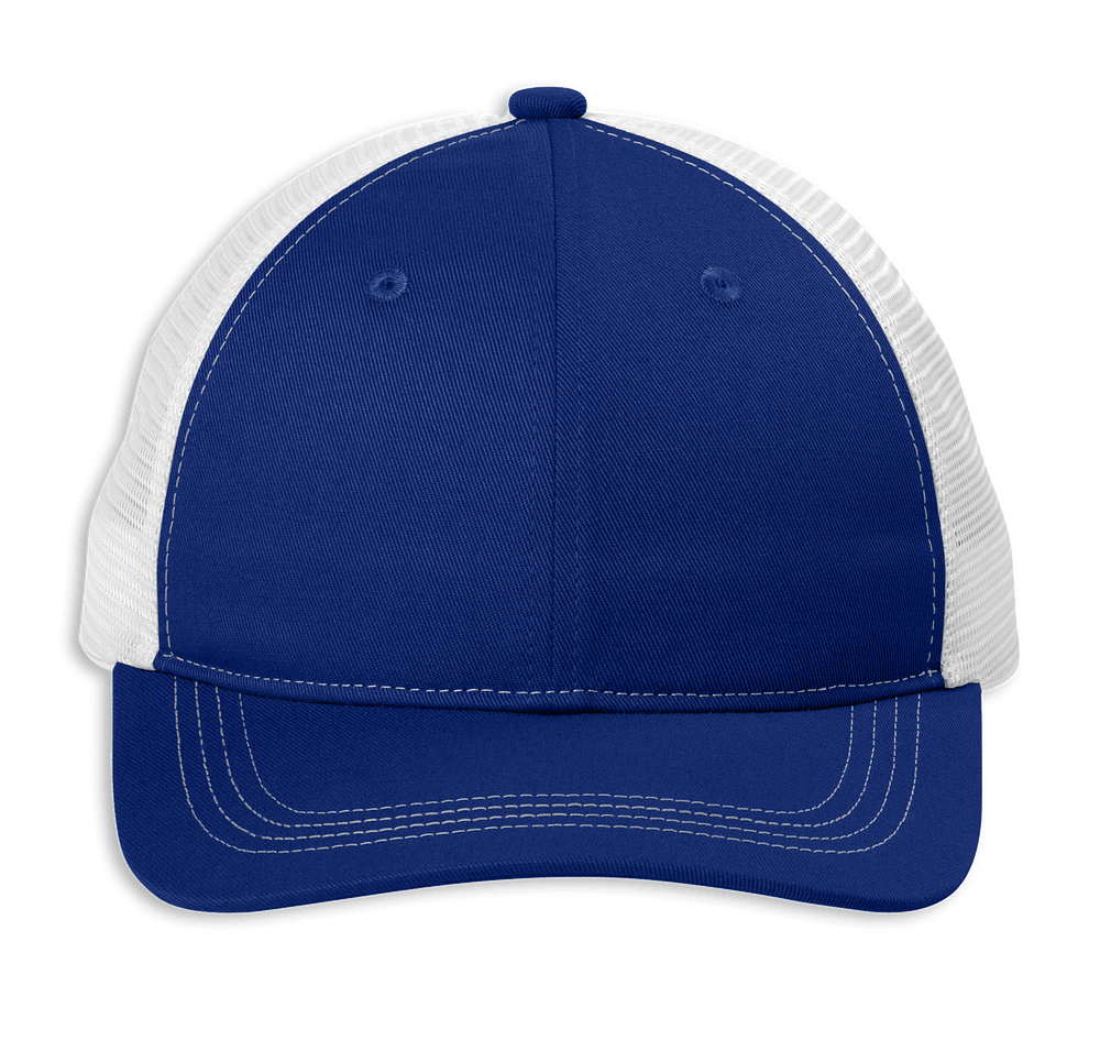 Port Authority Unstructured Snapback Trucker Hat-default