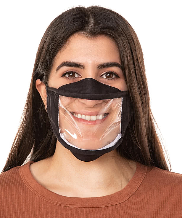 Customizable Clear Face Mask