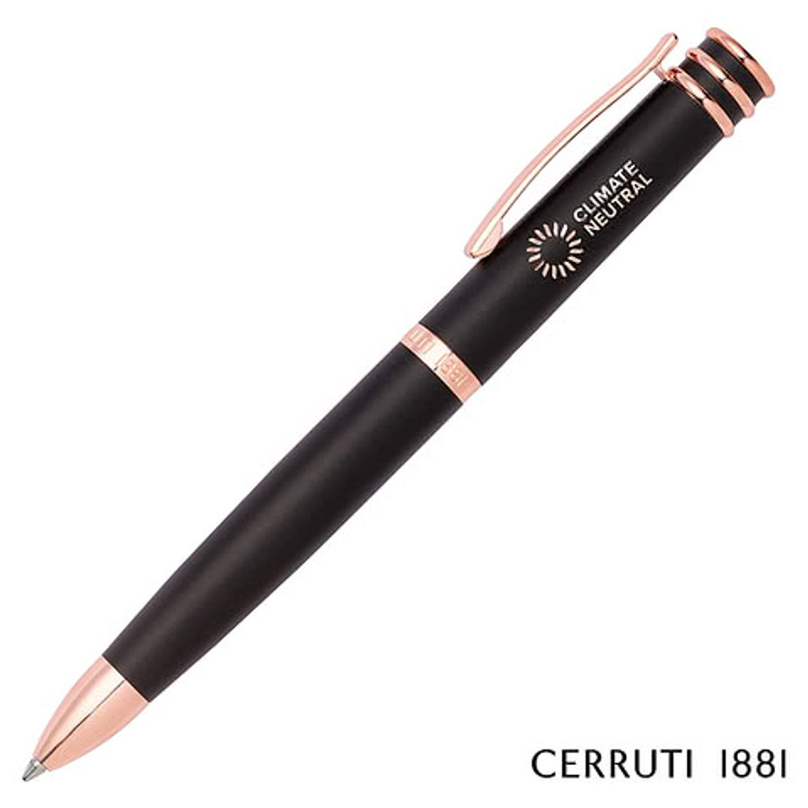 Cerruti 1881 Austin Ballpoint Pen in Black