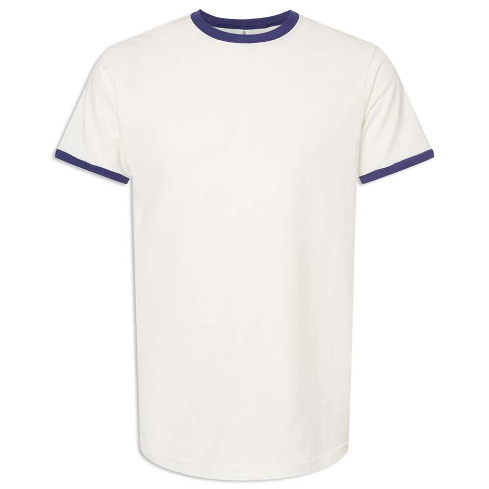 Tultex Fine Jersey Crewneck Ringer T-shirt