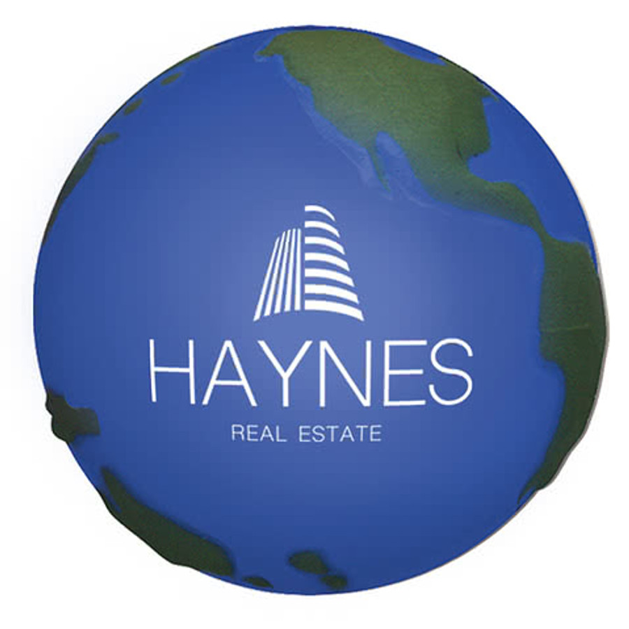 Globe Stress Reliever in Blue