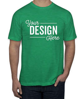 Canada - American Apparel 50/50 T-shirt - Color: Heather Kelly Green