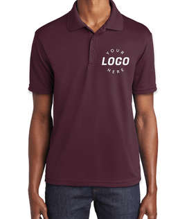Sport-Tek RacerMesh Performance Polo - Color: Maroon