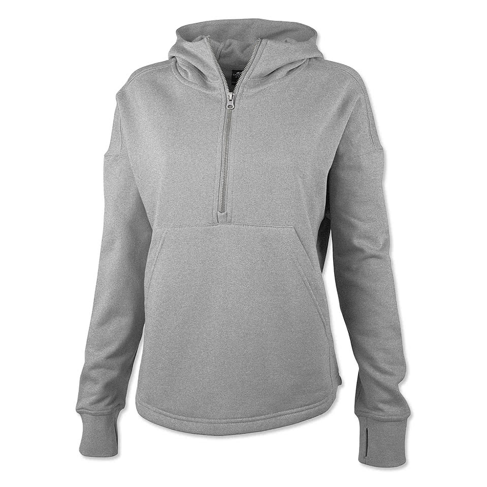 Charles River Women's Willow Quarter Zip Hoodie
