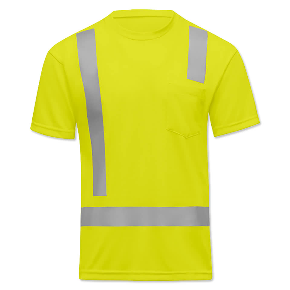 Red Kap Hi-Visibility Performance Pocket T-Shirt