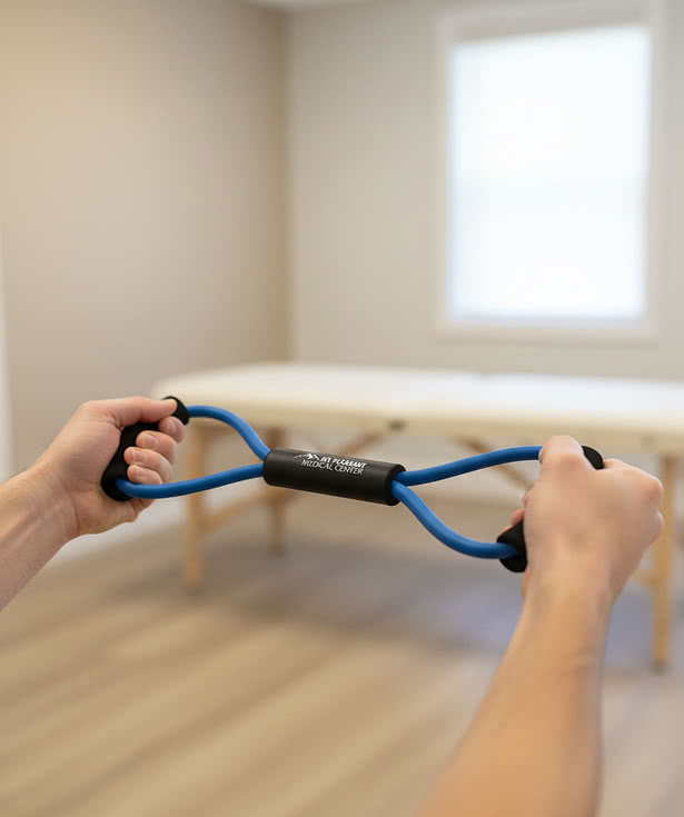 Latex Exercise Band with Handles