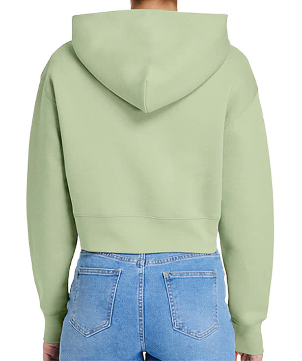 Lane Seven Women's Heavyweight Cropped Zip Hoodie