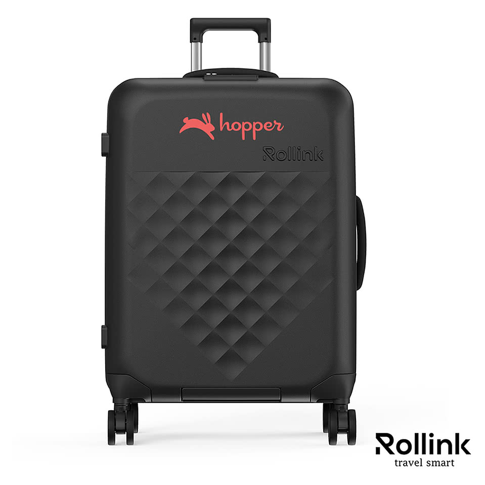 Rollink Flex 360 Checked Wheeled Suitcase