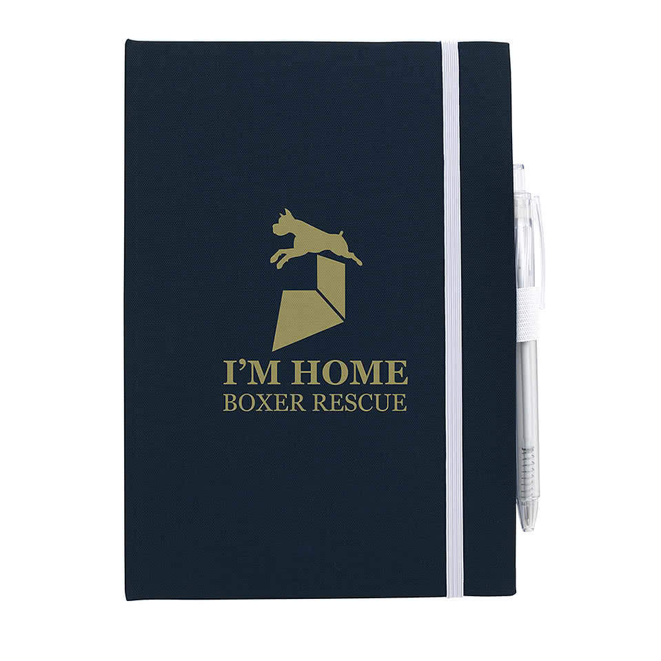 Full Color Recycled Notebook with Recycled Pen