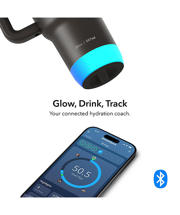 30 oz. HidrateSpark PRO 2 Smart Tumbler