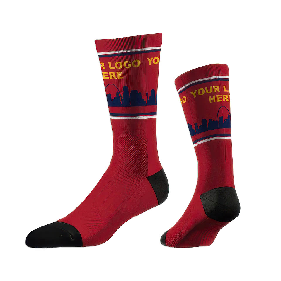 St. Louis Skyline Crew Socks