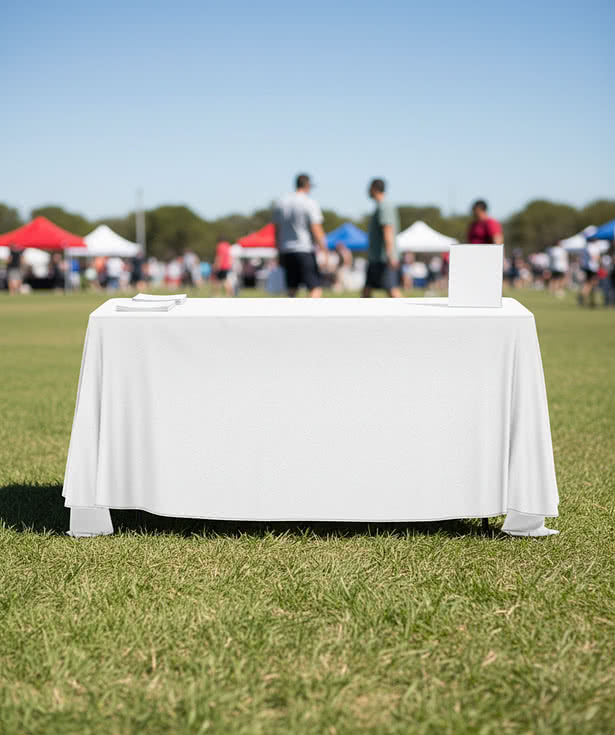 Drape 4ft Table Cloth