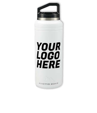 Arctic Zone 32 oz. Titan Thermal HP Copper Vacuum Insulated Water Bottle - White