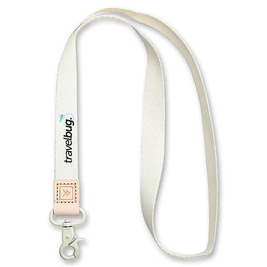 Thread Wallets Neck Lanyard in Off white
