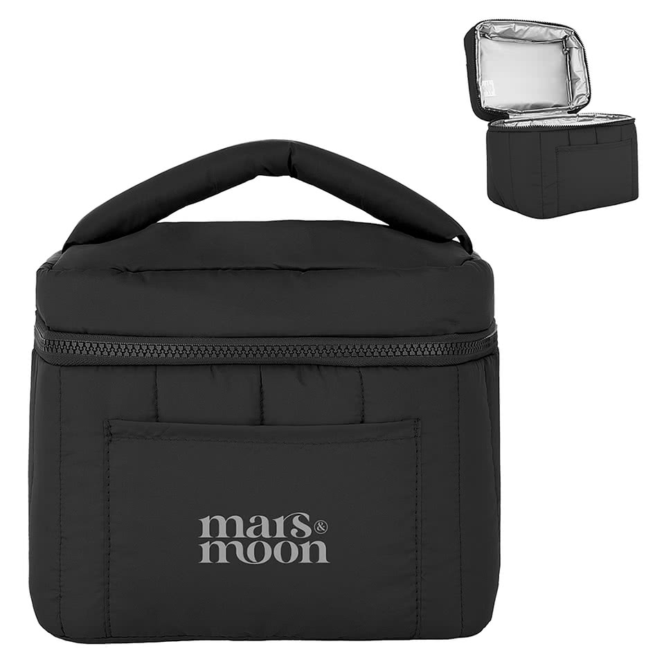Luxe Puffer Recycled 9 Can Cooler Bag