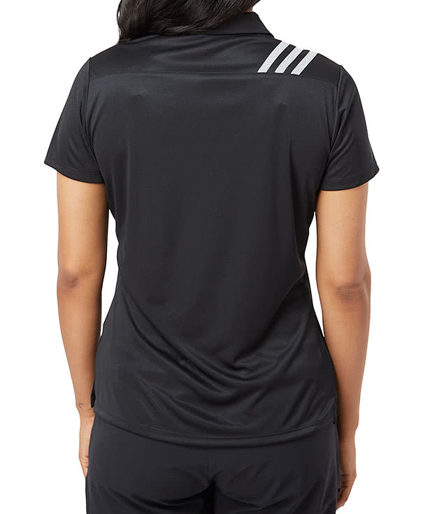 Adidas Women's 3-Stripes UPF 50+ Performance Polo - Printed